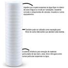 Refil Ranhurado Acquabios Para Filtro De Cavalete E Caixa D'á