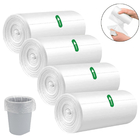 Refil Saco De Lixo Para Lixeira Banheiro 39x50cm Com 70 Sacos