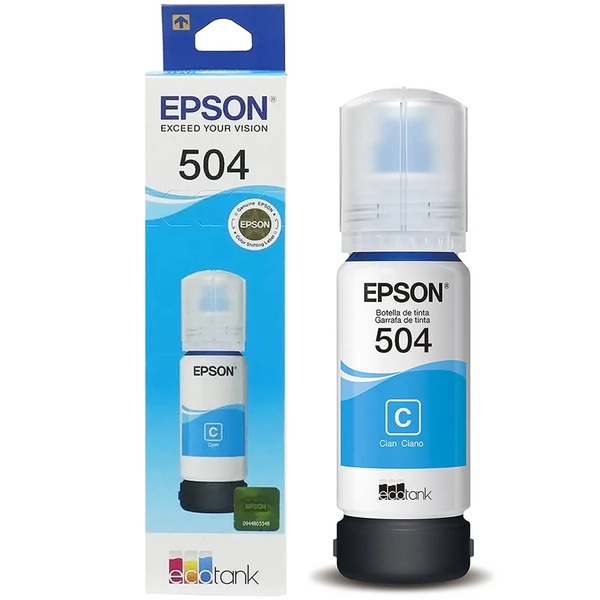 Refil Tinta Epson T504 Original 504 L4150 L4160 L6161 6171 Ci