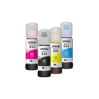 Refil Tinta Epson T544 Para Ecotank Garrafas 4 Cores L3150 L3