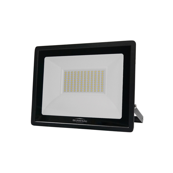 Refletor Blumenau Led Tech 100w Preto Bivolt 6500k Luz Branca