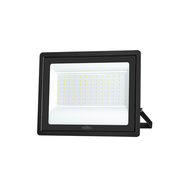Refletor Blumenau Led Tech Pro 100w Preto Bivolt 6500k Luz Br