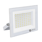 Refletor Branco Led 100w 6000k Bivolt Ip66 18 4cm