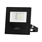 Refletor Com LED 10W Luz Branco 6,5x2,3cm Bivolt Preto IP66 Blumenau Iluminação