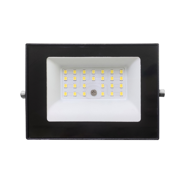 Refletor Com LED 30W Luz Amarela 10,4x2,6x7,4cm Bivolt IP65 Preto Inspire