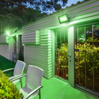 Refletor Com LED 30W Luz Verde 10,4x2,6x7,4cm Bivolt IP65 Preto Inspire