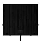 Refletor Com LED 400W Luz Branco 34x3,2cm Bivolt Preto IP66 Blumenau Iluminação