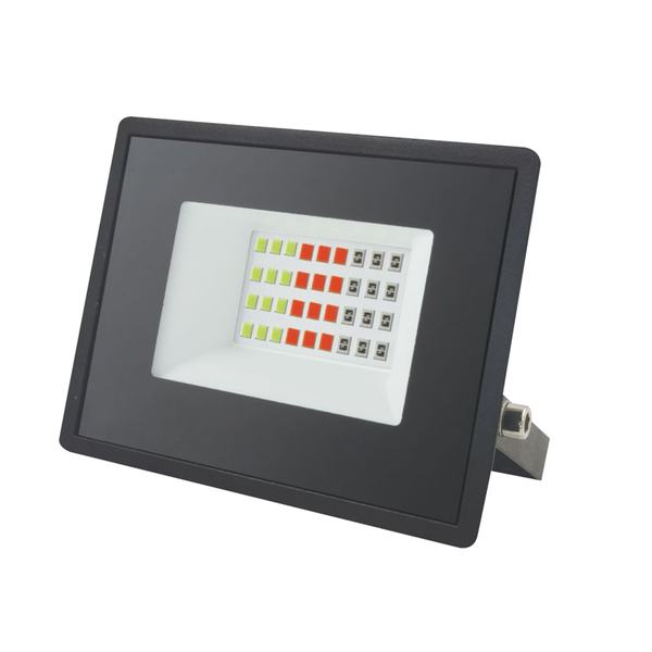 Refletor Com LED 50W Externa RGB Bivolt Preto Inspire
