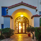 Refletor Com LED 50W Luz Amarela 12x2,46x9cm Bivolt IP65 Branco Inspire