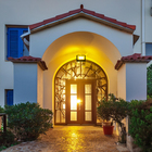 Refletor Com LED 50W Luz Amarela 12x2,46x9cm Bivolt IP65 Preto Inspire