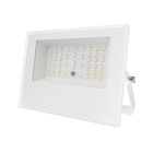 Refletor Com LED 50W Luz Branca 12x2,46x9cm Bivolt IP65 Branco Inspire