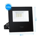 Refletor Com LED Luz Branca 10w Alumínio Bivolt IP66 Elgin