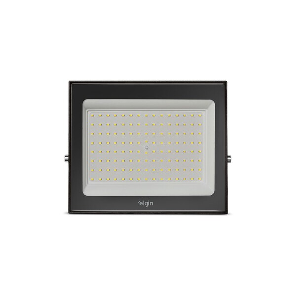 Refletor Com LED Luz Branca 150w Alumínio Bivolt IP66 Elgin