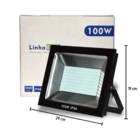 Refletor De Led Alto Fator 100w 3000k Up Led