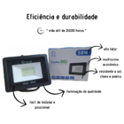 Refletor De Led Alto Fator 50w 6500k Up Led