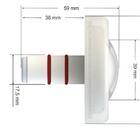 Refletor De Piscina 4,5w Branco - Tholz