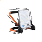 Refletor Holofote Led 100w Portátil Recarregável Ip66