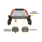 Refletor Holofote Led 100w Portátil Recarregável Ip66