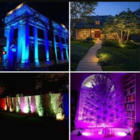 Refletor Holofote Led 200w Cores Rgb C/ Controle Remoto