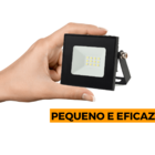 Refletor Holofote Led 30w Luz Branco Frio 6500k Bivolt - À Pr
