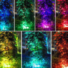 Refletor Holofote Led 50w Cores Rgb C/ Controle Remoto