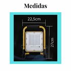 Refletor Holofote Led C/ Bateria Recarregável Portátil 100w B