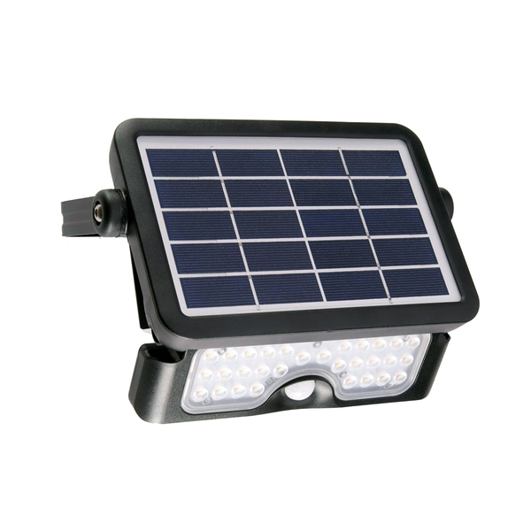 Refletor Holofote Solar Luminária Led Sensor Presença 600 Lum