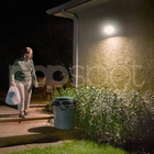 Refletor Holofote Solar Luminária Led Sensor Presença 600 Lum