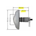 Refletor Iluminação Piscina RGB 9W Luxpool Abs