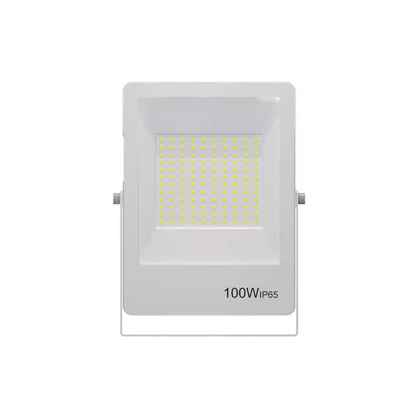refletor led 100w luz amarela bivolt ip65 ultrafino gaya