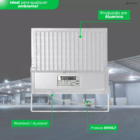 Refletor Led 100w Luz Branca 6500k Taschibra Branca