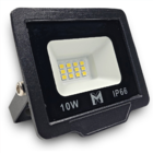 Refletor Led 10w Holofote Prova D'água Frio - Branco Frio