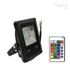 Refletor Led 10w Rgb Colorido Ip66 Com Controle