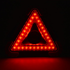 Refletor Led 15w Triângulo Portátil Recarregável Led Cob Verd