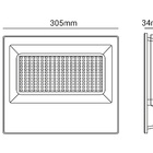 Refletor Led 200w 6500k - Opus