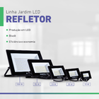 Refletor Led 200w 6500k Startec Preto