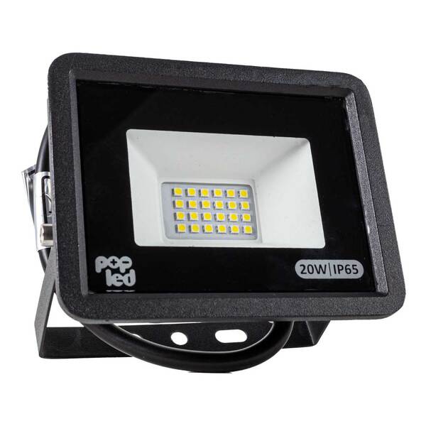 Refletor Led 20w 1800lm 5500k Ip65 Bivolt St2339