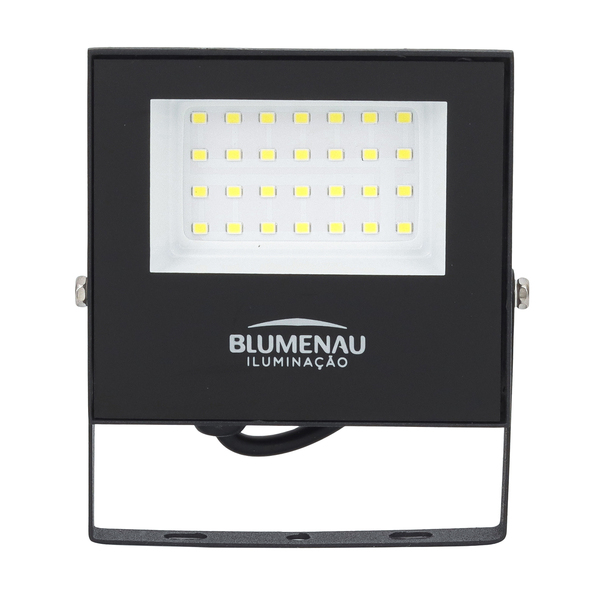 Refletor LED 30W Externa Luz Branca Play Bivolt Blumenau