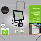Refletor LED 30W com Sensor de Presença Luz Branca Bivolt IP65 Inspire