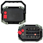 Refletor Led 30w Portátil Recarregável Led Cob Ip65 Cinza + C