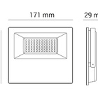Refletor Led 50w 3000k Opus
