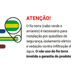 Refletor Led 50w 3000k Opus