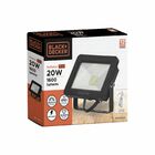 Refletor Led Eco 10w 6500k Ip65 Black+decker