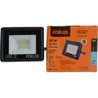 Refletor Led Foxlux 10w Bivolt 6500k Preto
