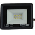 Refletor Led Foxlux 10w Bivolt 6500k Preto