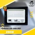 Refletor Led Holofote 200w Branco Frio Ip67 A Prova D'agua