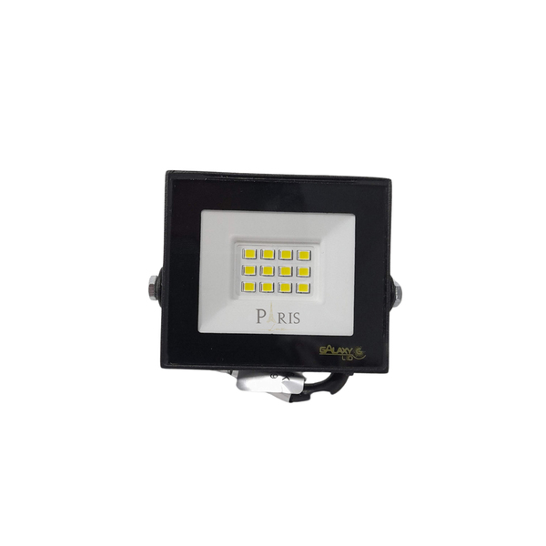 Refletor Led Slim 10w Verde Bivolt Ip65 6 5cm