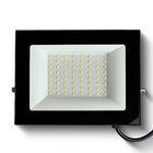 Refletor Led Smd Carcaça Preta 20w Em   Bivolt Aluminio Branc