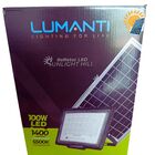 Refletor Led Solar 100w Com Placa Solar E Controle Remoto – I