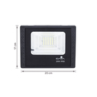 Refletor LED Solar 20W Luz Branca IP65 Gaya